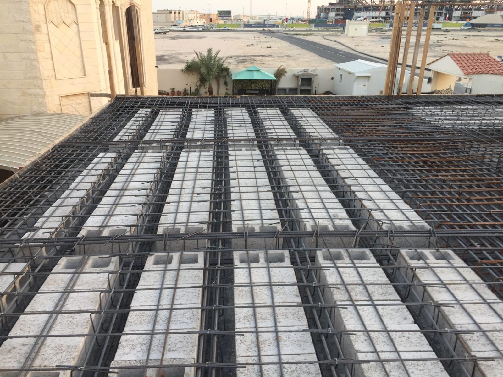 Hollow-block slab reinforcement